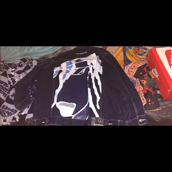 Snoop dogg Jean jacket large - Picture 1 of 8
